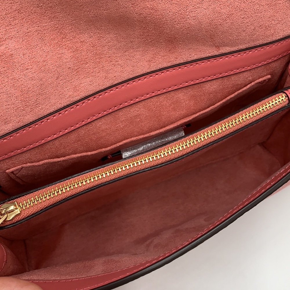 KLEO TOP HANDLE IN COLORBLOCK (COACH C8161) Gold/faded Blush Multi - Picture 8 of 16